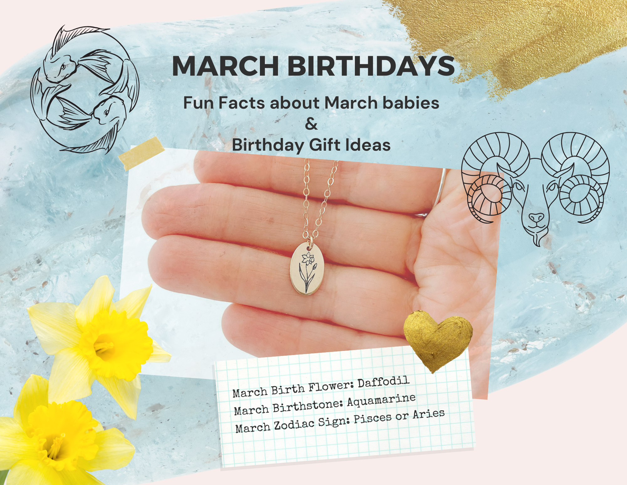 Fun Facts about March Babies and the Perfect Gifts for Them Ebb