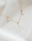 3 Pearl Drop Necklace