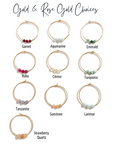 Gemstone Hoops