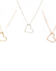 Floating Heart Necklace