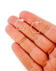 Hexagon Earrings