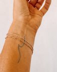 Dapped Chain Bracelet