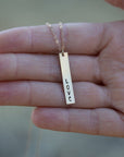 Gold Bar Necklace