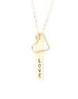 Gold Bar Necklace