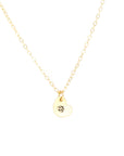 Stamped Tiny Heart Necklace