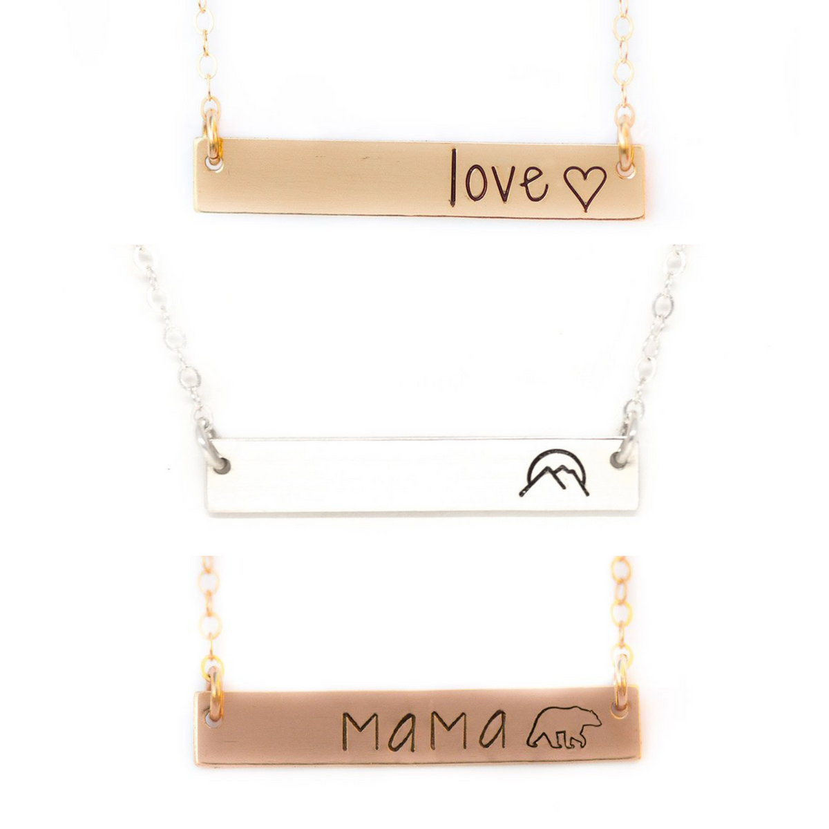 Nameplate Necklace – Ebb & Flow Jewelry