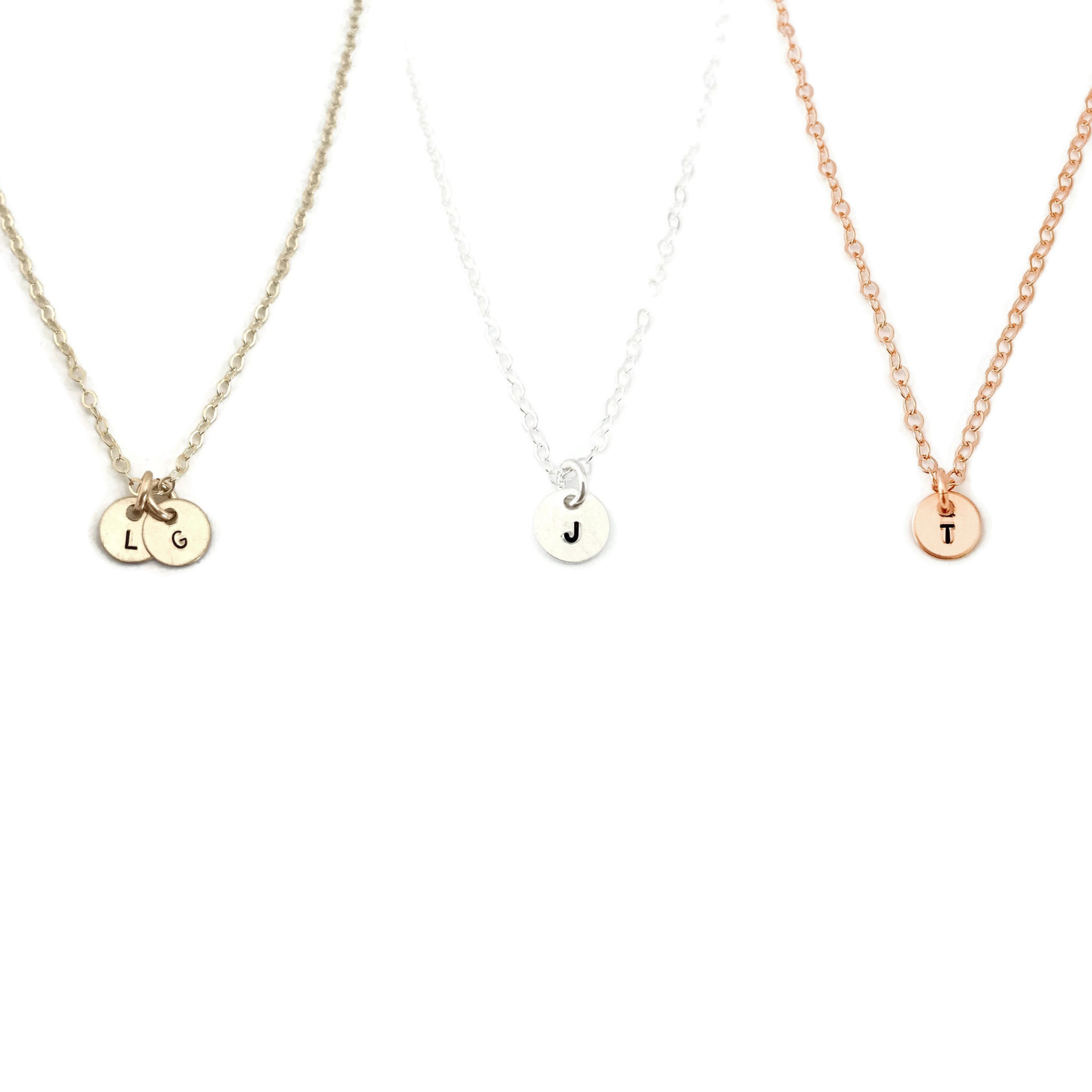 Lowercase hot sale t necklace