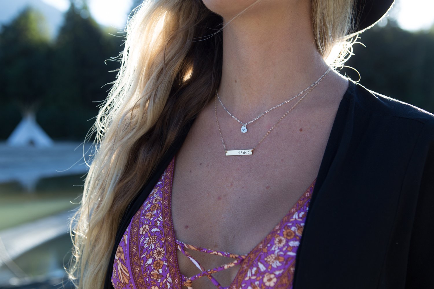 Nameplate Necklace – Ebb & Flow Jewelry