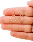 Large Circle Studs