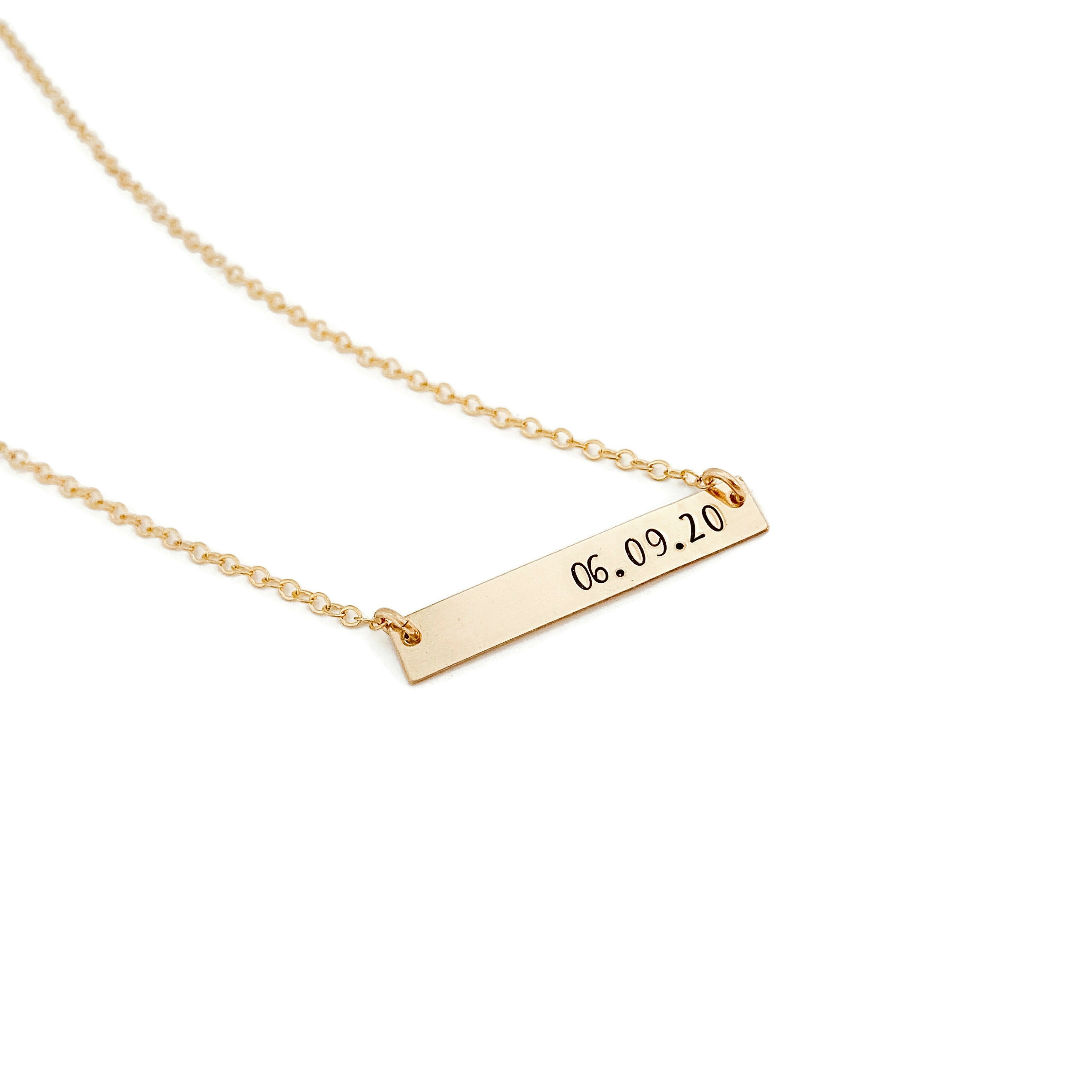 Nameplate Necklace – Ebb & Flow Jewelry