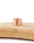 Hammered Wrap Ring