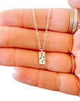 Tag Necklace