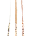 Moon Phase - Skinny Bar Necklace