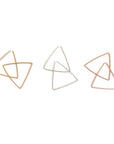 triangle earrings