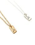 Wave Tag Necklace