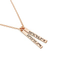 Coordinates Bar Necklace
