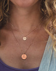 Small Disc Necklace
