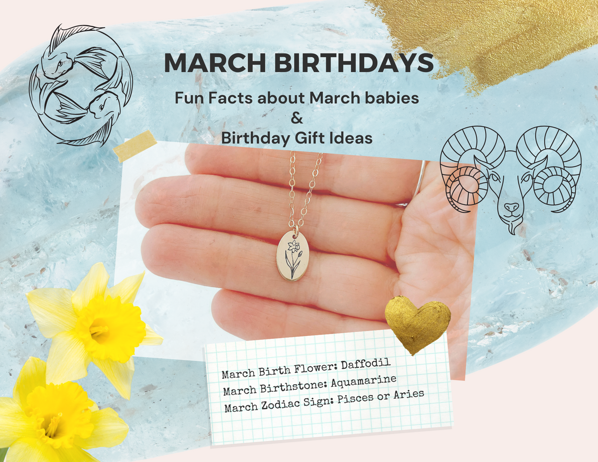 Fun Facts about March Babies and the Perfect Gifts for Them – Ebb