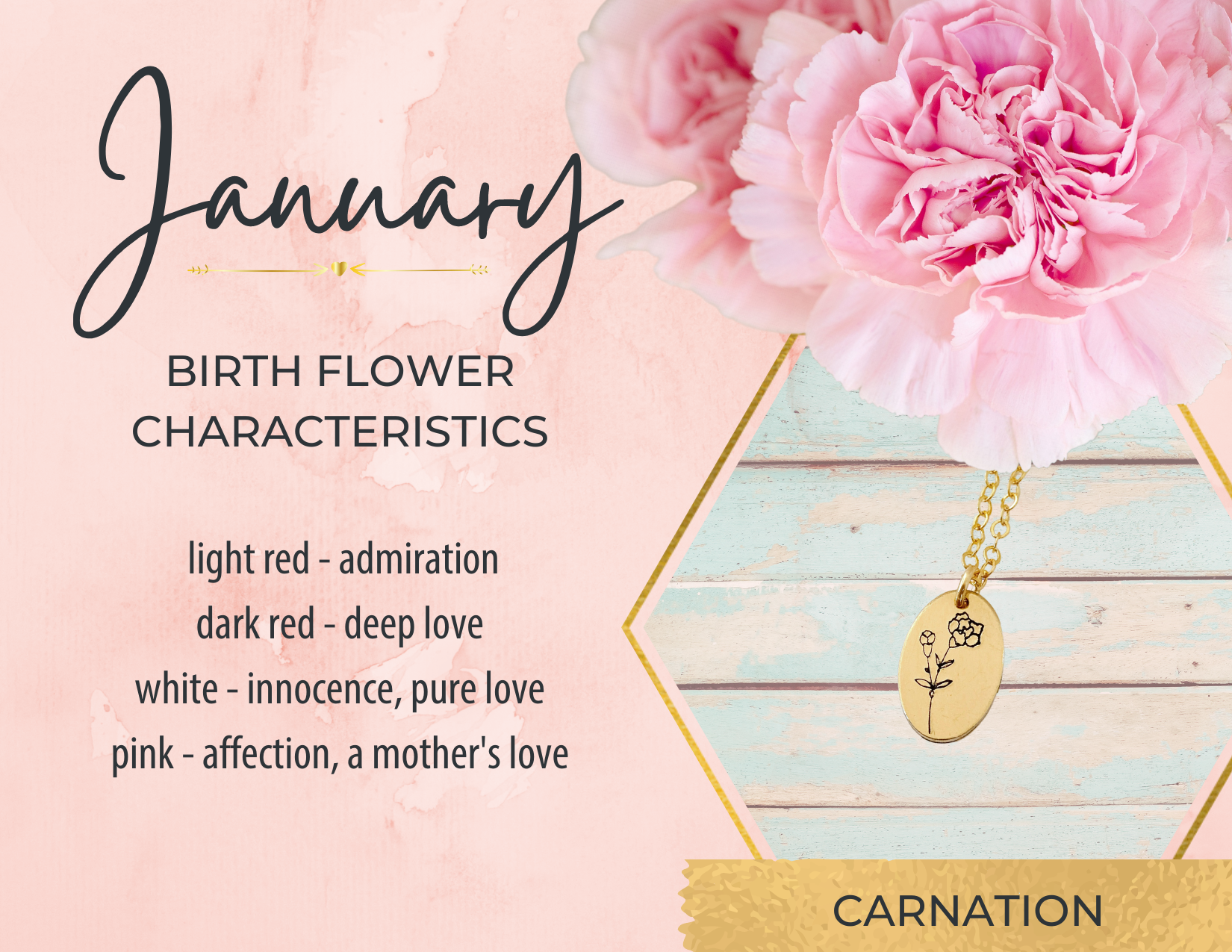 Carnation Necklace